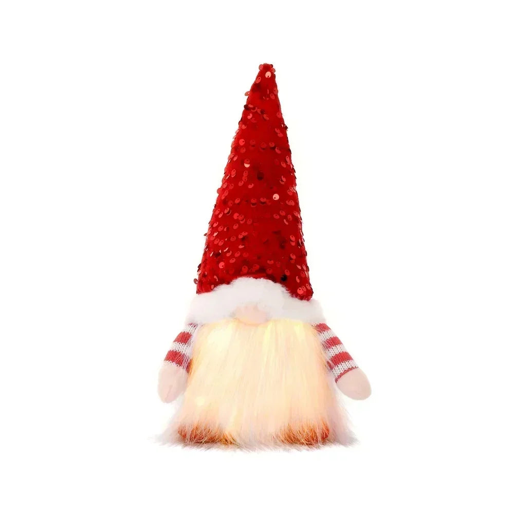 Pupazzo Babbo Natale peluche 30 cm ‒ decorazione natalizia morbida per casa, albero, festa (set 1-4 pezzi) 2025