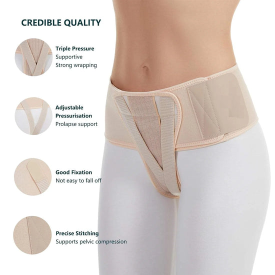 Cintura Pelvica Supporto Donna – Fascia Gravidanza e Prolasso Regolabile Antidolore