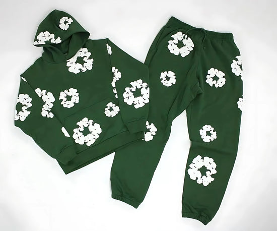 Set felpa con cappuccio e pantaloni unisex 2025 – Stampa 3D casual, morbido e confortevole, ideale per primavera e autunno