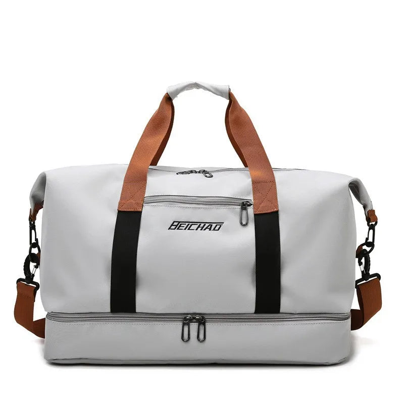 Borsa weekender / palestra donna 2025 – duffle impermeabile, compatta e versatile con tracolla e formato carry-on