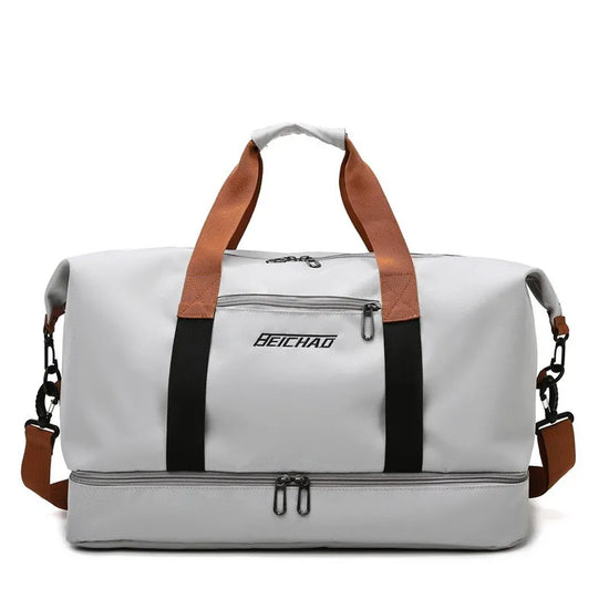 Borsa weekender / palestra donna 2025 – duffle impermeabile, compatta e versatile con tracolla e formato carry-on