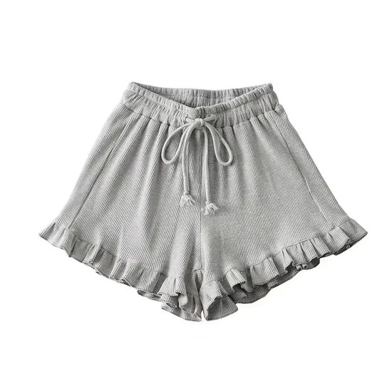 Shorts Donna Vita Alta con Coulisse – Pantaloncini Loose Estivi