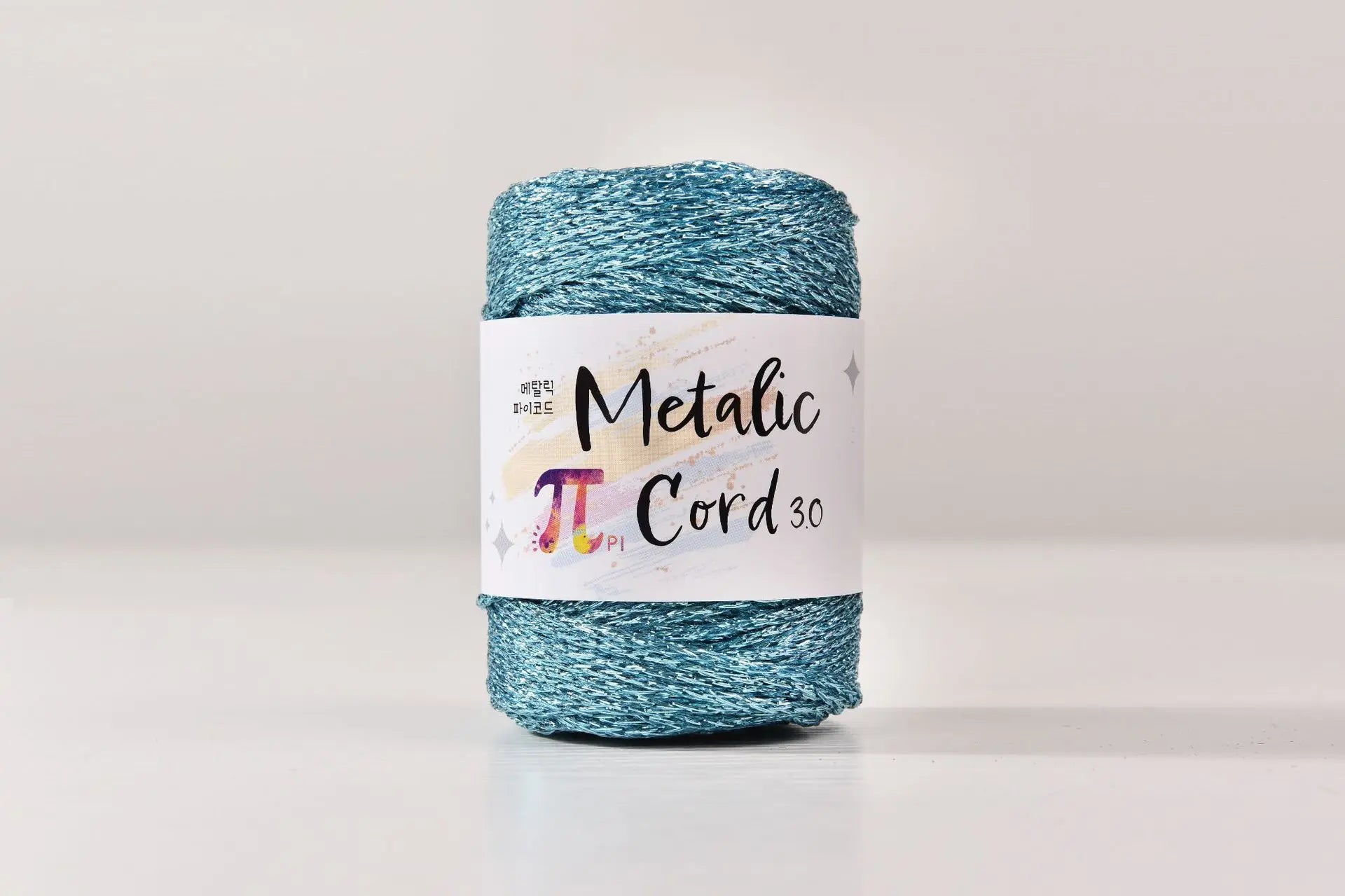 Cordoncino Rigido in Core-Spun da 3 mm con Fili Metallici Argentati – Filo Decorativo di Alta Qualità per Packaging Regalo, Uncinetto e Progetti Fai-da-Te