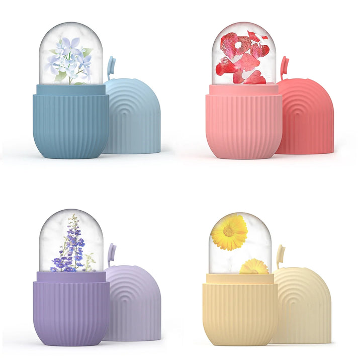 Stampi Ghiaccio in Silicone Bellezza – Ice Ball Massaggiatore Viso & Occhi