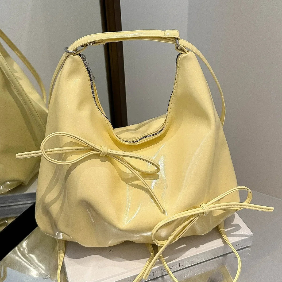 Borsa tote pieghevole donna multifunzionale – alta capacità, elegante e pratica, ideale per pendolari, viaggi e uso quotidiano