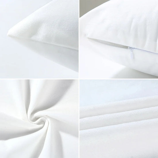 Copricuscino natalizio LED 45×45 cm ‒ federa luminosa decorativa per Natale, addobbo casa & divano