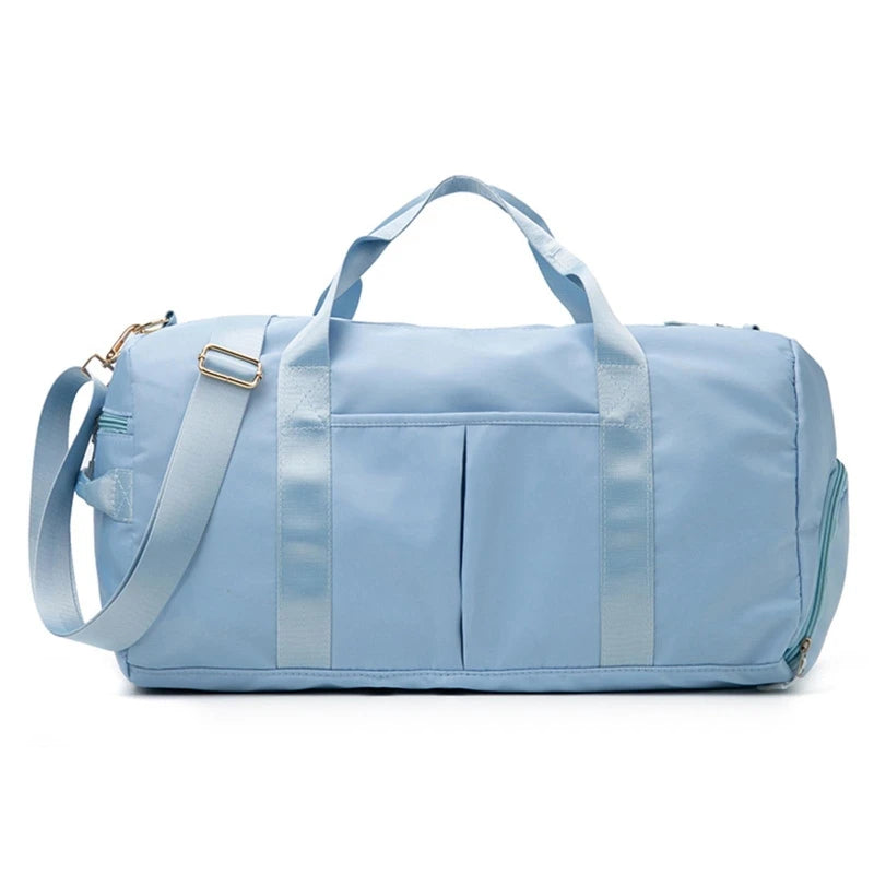 Borsa palestra donna 2025 – duffel leggero con scomparto scarpe, impermeabile e grande capienza