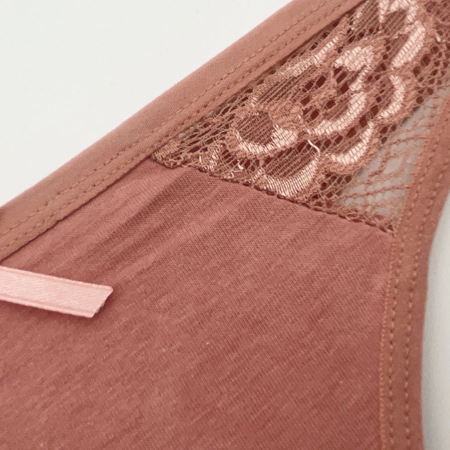 Set 5 pezzi perizomi donna in cotone – G-string vita bassa low-rise in colori solidi, lingerie comoda quotidiana