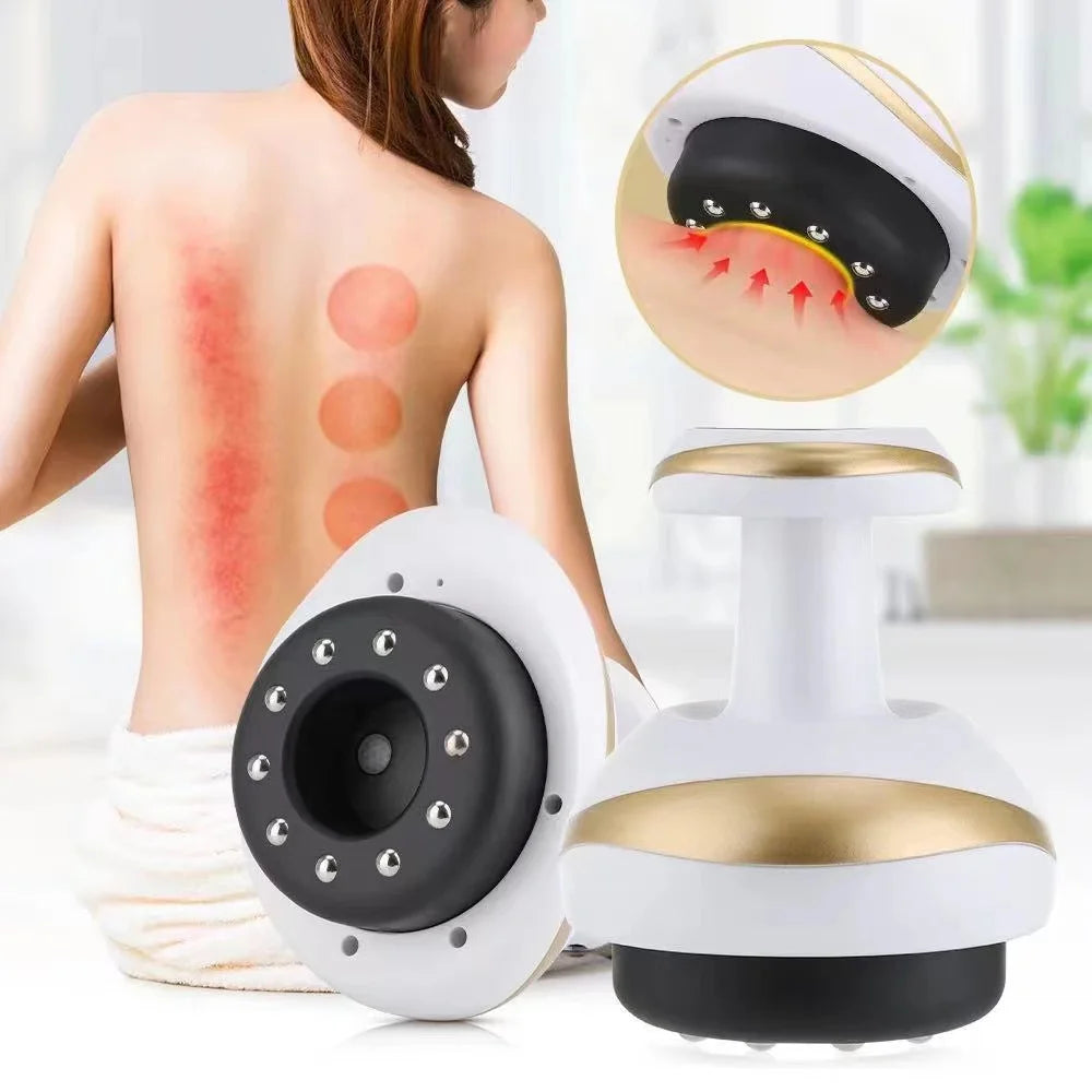 Massaggiatore Elettrico Anticellulite con Coppettazione – Guasha Riscaldante Corpo