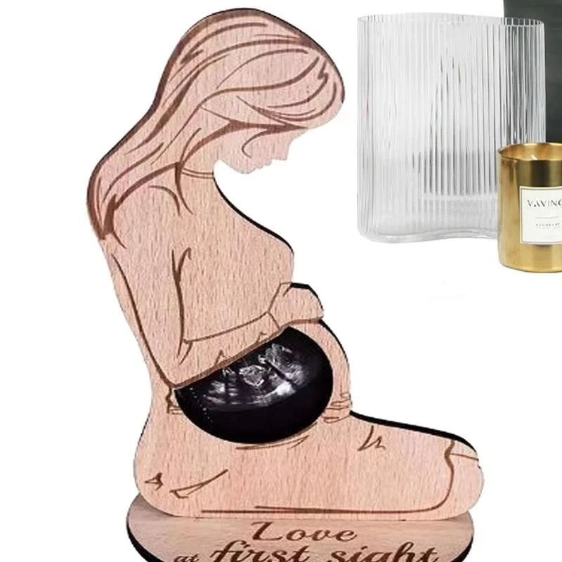 Porta Braccialetto Nascita Neonato – Targhetta Hello World in Legno