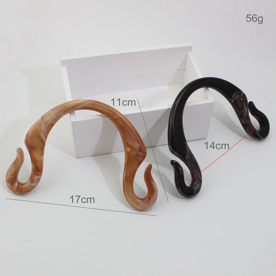 Set Manici per Borse in Resina – 2-10-20 pezzi per Fai-da-Te, Creazione Borse