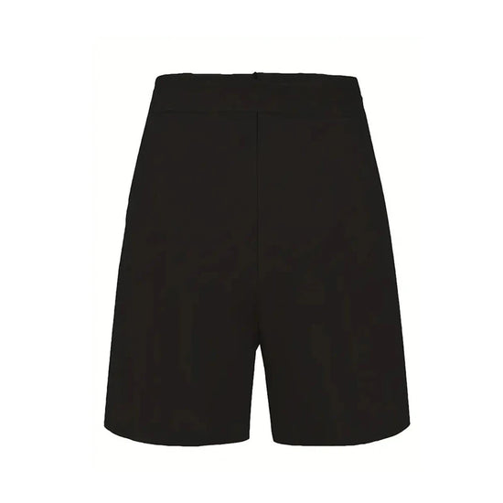 Shorts donna Y2K vita alta con bottoni, cintura e taglio vintage – perfetti per l’estate 2025