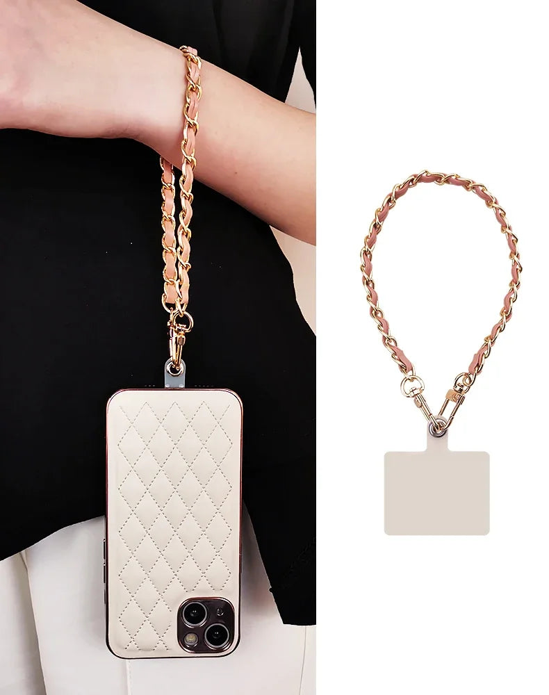 Laccetto corto e portatile con clip – Laccetto da polso anti-smarrimento universale per custodie di telefoni e accessori