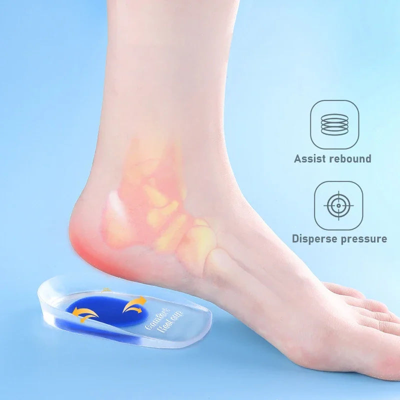 Gel Antidolore – Solette Silicone Ammortizzanti per Tallone e Piedi