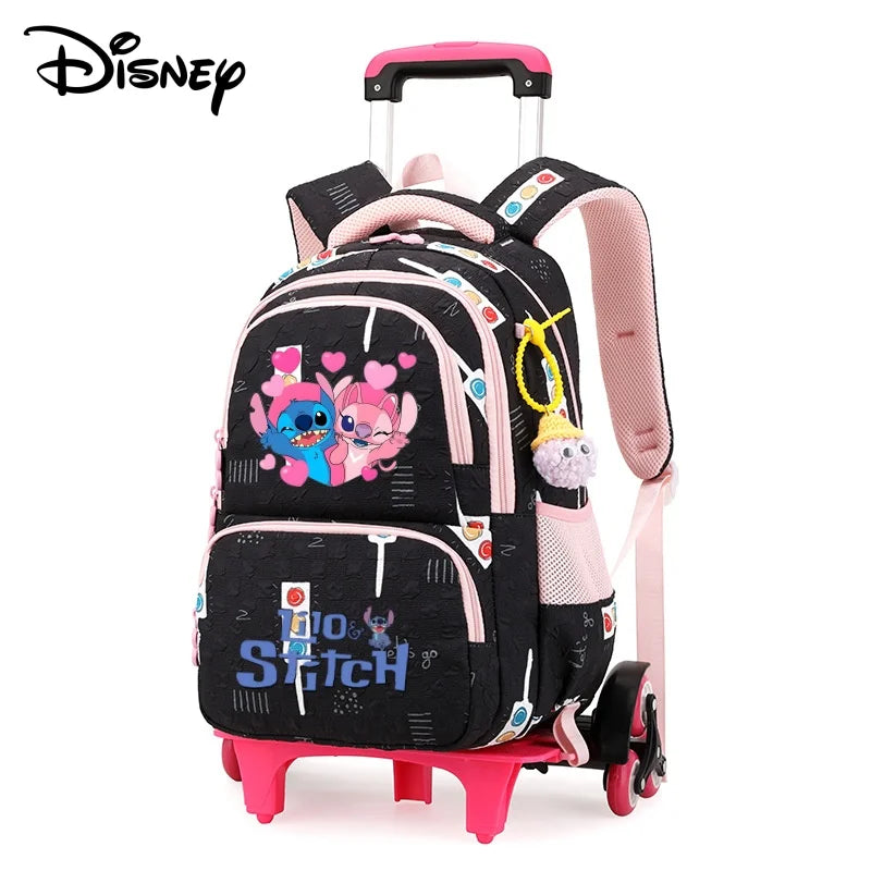 Zaino trolley Stitch 2-in-1 Disney 2025 – grande capacità, torretta, impermeabile e per laptop