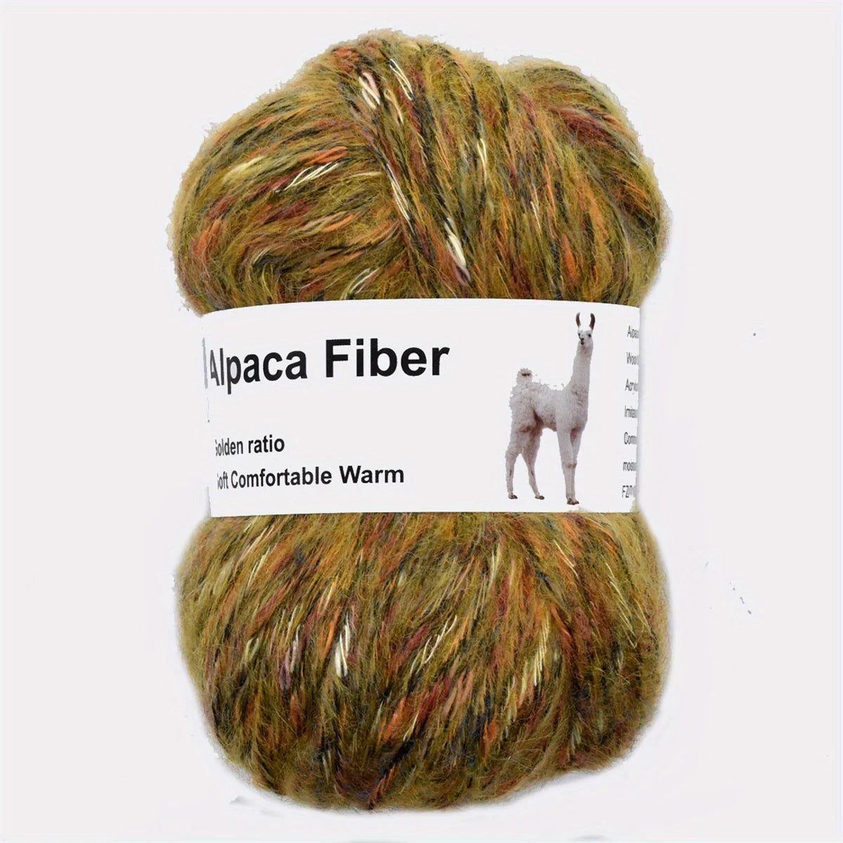 Set 6 gomitoli filo alpaca – lana alpaca hand-knit per sciarpe, cappotti, lavori intrecciati colorati fai-da-te