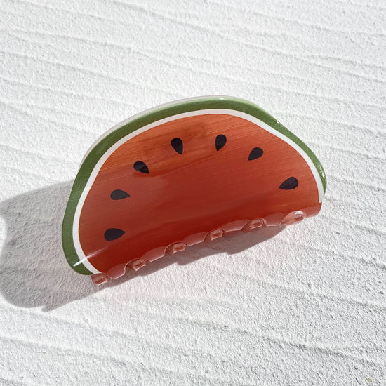 Pinza Capelli Frutta Kawaii – Clip Acrilica Grande Donna