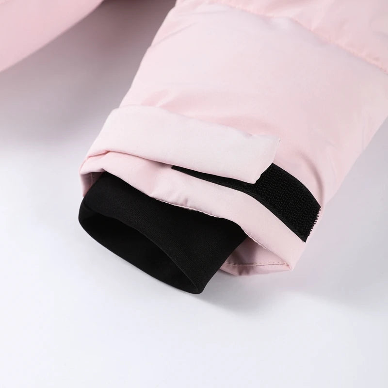 Completo da neve donna rosa: giacca, pantaloni o set
