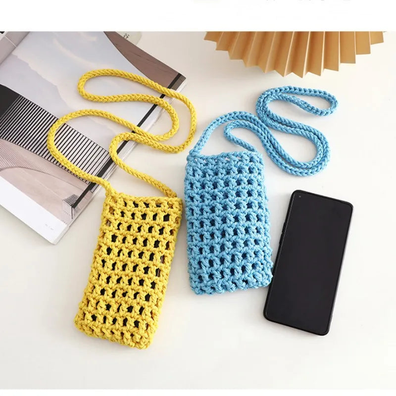 Mini Tracolla per Telefono e Colorata Phone pocket