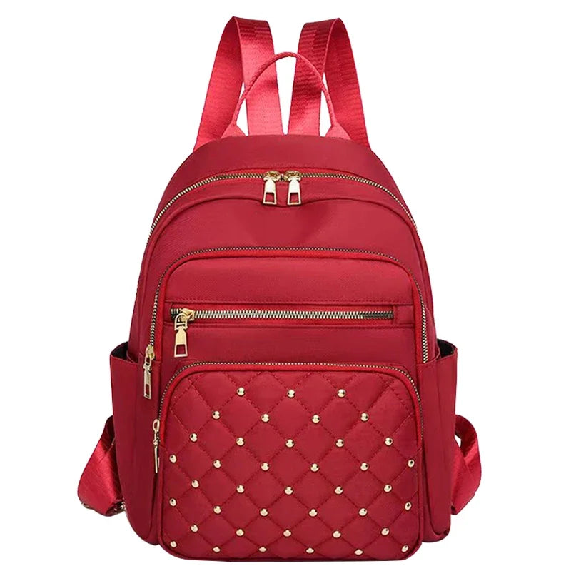 Zaino da viaggio Stitch con doppia tracolla – grande capacità, stile schoolbag impermeabile e trendy