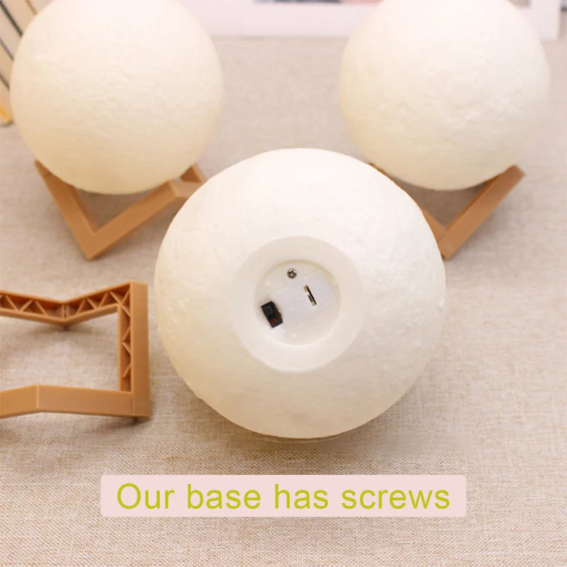 Lampada luna LED galassia – Book light magica per camera bambini e relax