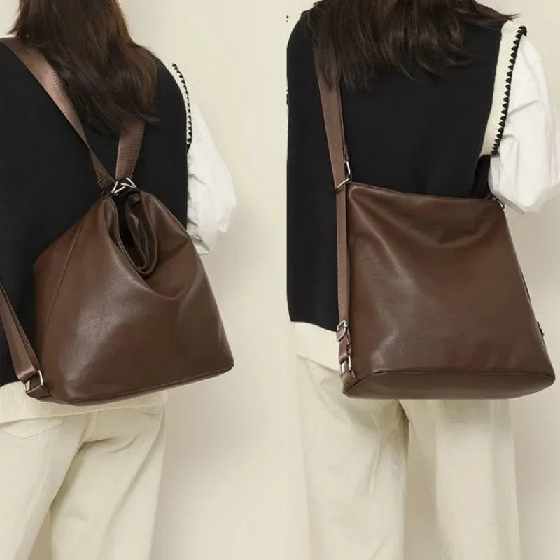 Borsa donna grande capacità 3-in-1 stile sirena (mermaid) – crossbody, tracolla e spalla, perfetta per lavoro, viaggio e uso quotidiano 2025