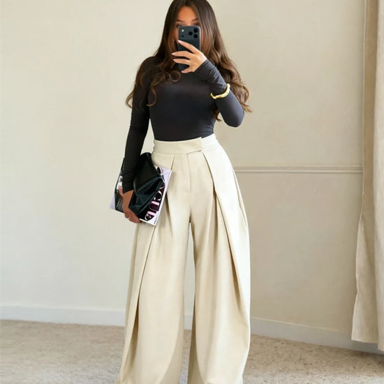 Pantaloni Oversize Donna Eleganti – Wide Leg Minimal Chic