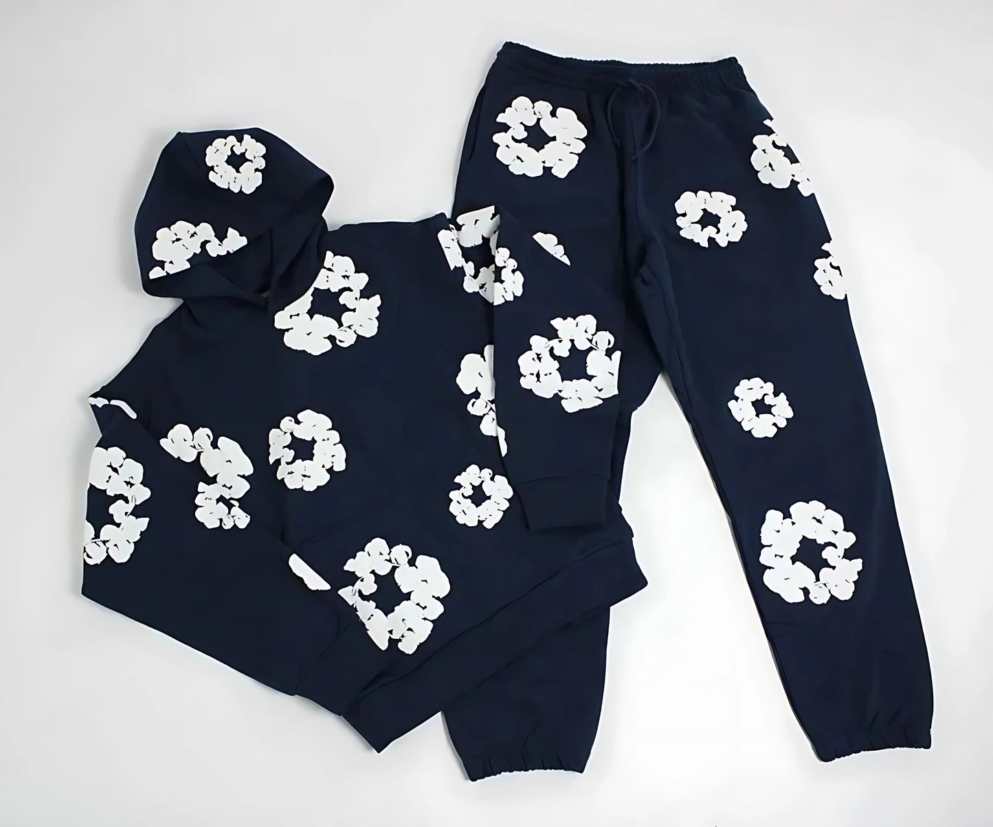 Set felpa con cappuccio e pantaloni unisex 2025 – Stampa 3D casual, morbido e confortevole, ideale per primavera e autunno