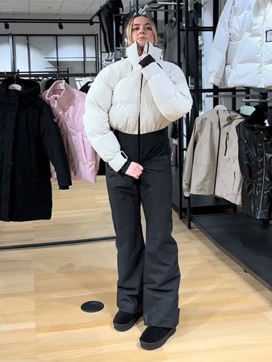 Abbigliamento neve donna: giacca, pantaloni o tuta
