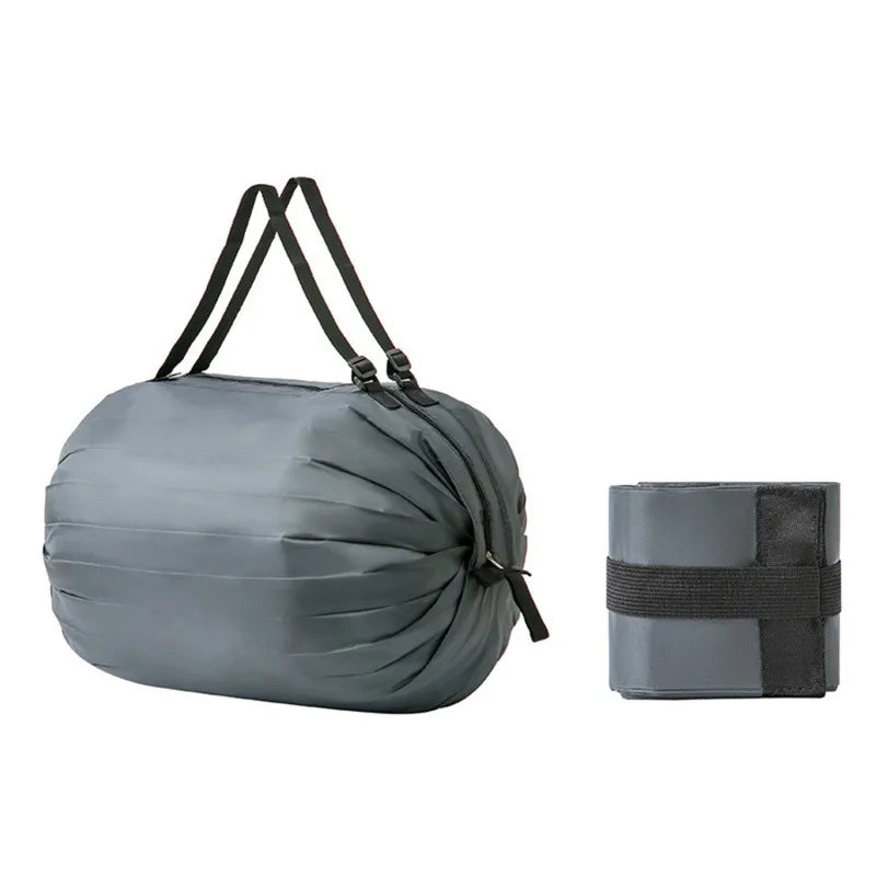 Shopper pieghevole grande capacità in nylon camouflage – Borsa da viaggio riutilizzabile leggera
