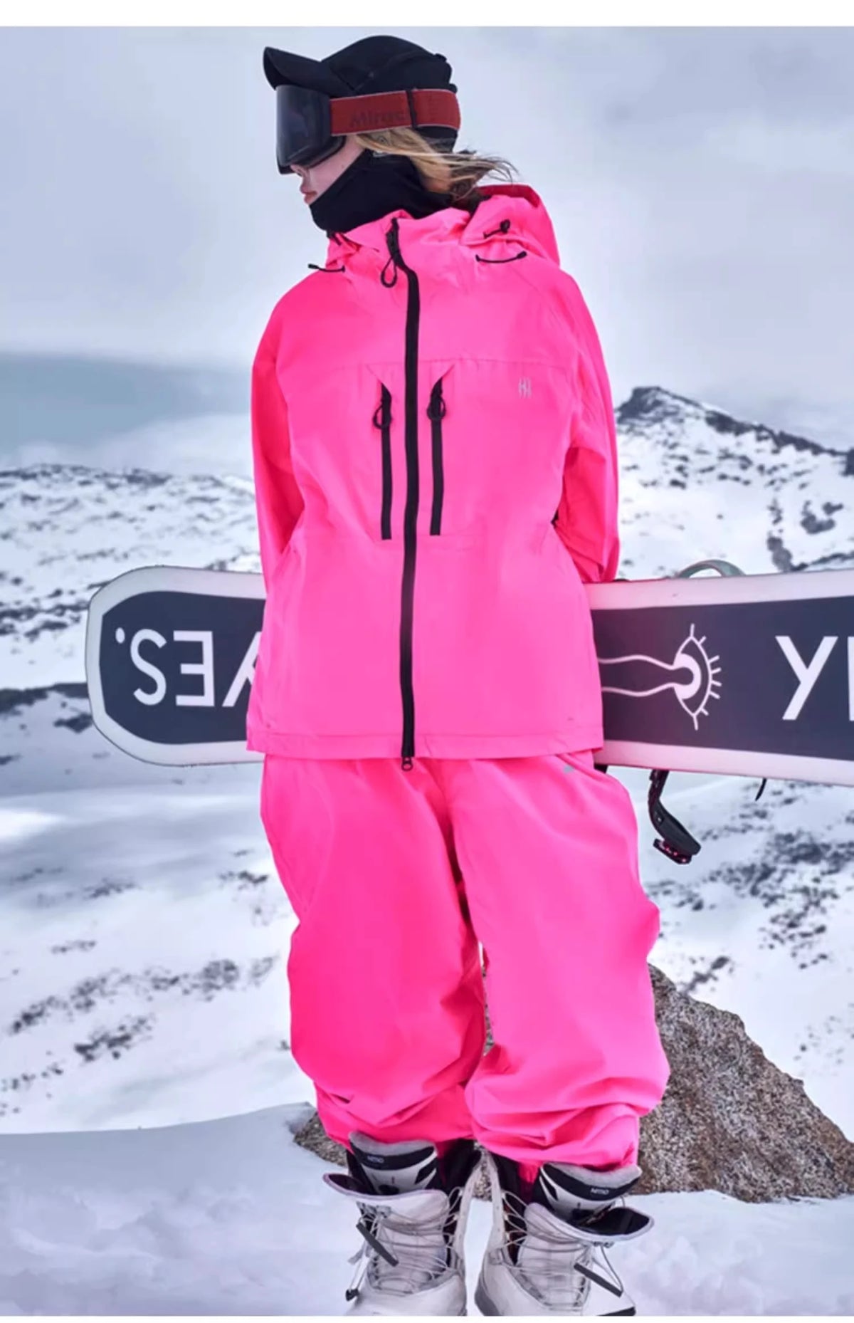 Completo sci e snowboard unisex con giacca e pantaloni