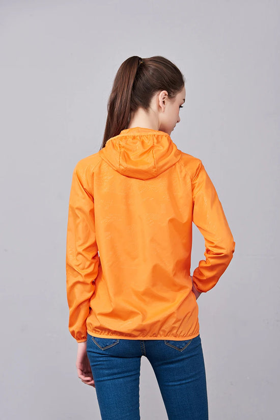 Giacca trekking unisex impermeabile e quick-dry – antivento, anti-UV e pieghevole per escursioni