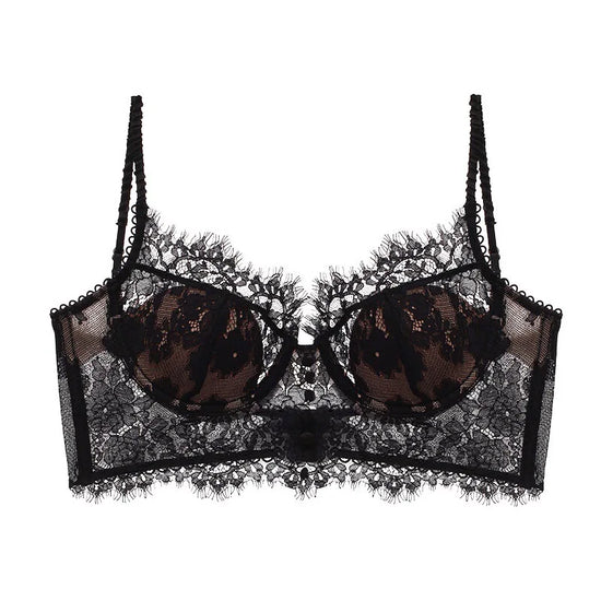 Reggiseno Sexy in Pizzo Backless – Bra French Strappy, Intimo Donna Elegante