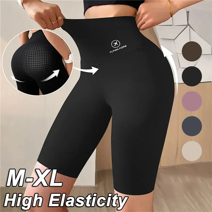 Shorts donna push-up vita alta 2025 – cycling fitness leggings per palestra e yoga