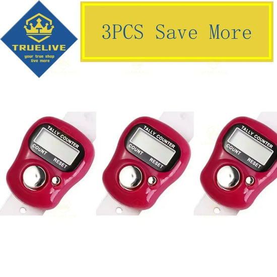 Contatore Digitale da dito per uncinetto e maglia – Mini clicker elettronico per tenere traccia delle righe
