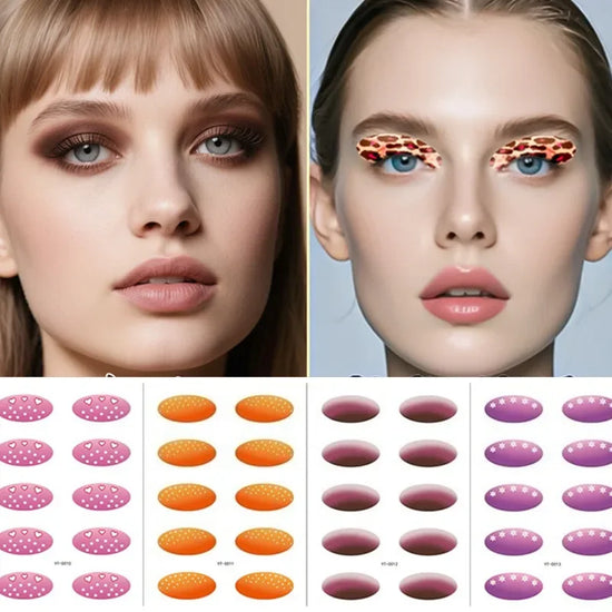 Adesivi Ombretto Occhi Waterproof – Stickers Trucco Party