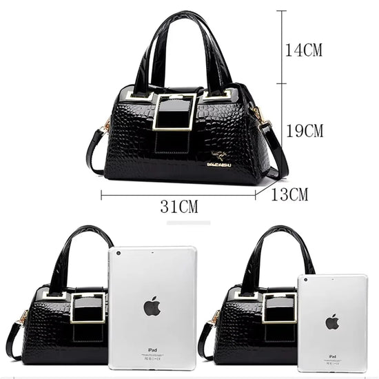 Borsa a tracolla donna con tasche e scomparti - foto 90 della galleria