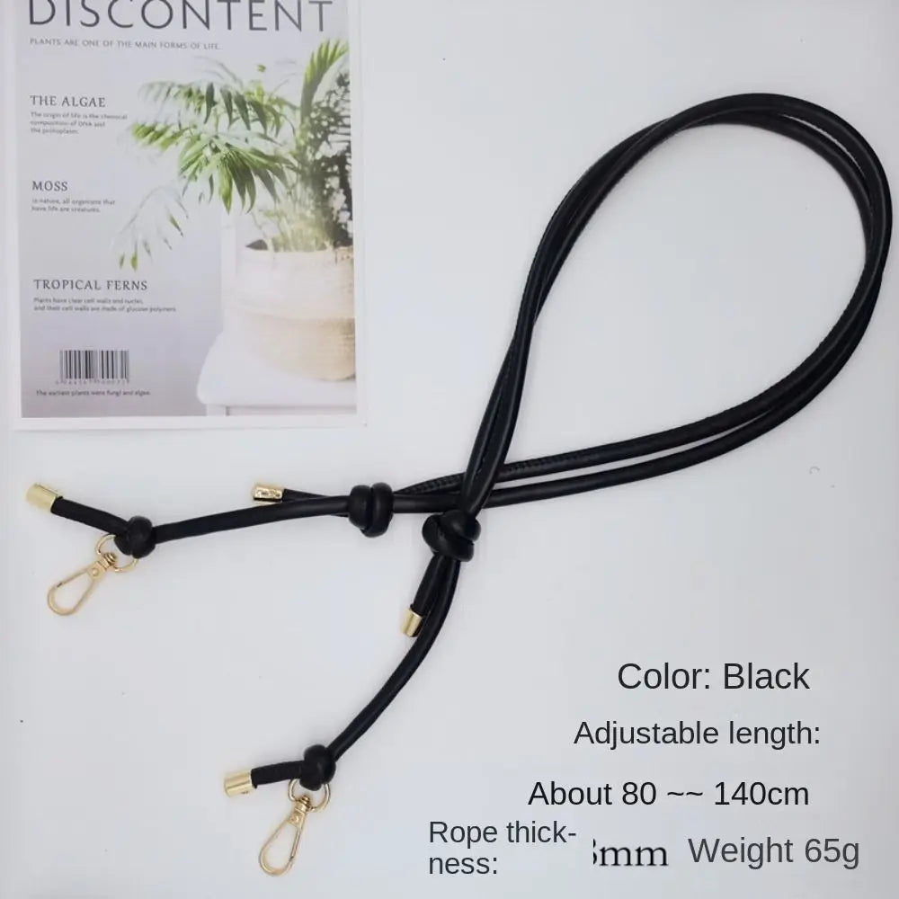 Tracolla in pelle regolabile per borsa fai da te – Lunghezza 80–140 cm