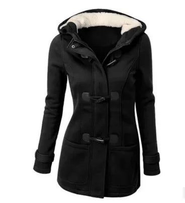 Giacca / Parka in cotone con cappuccio donna – Zipper, stile classico e versatile, nuove colorazioni 2025