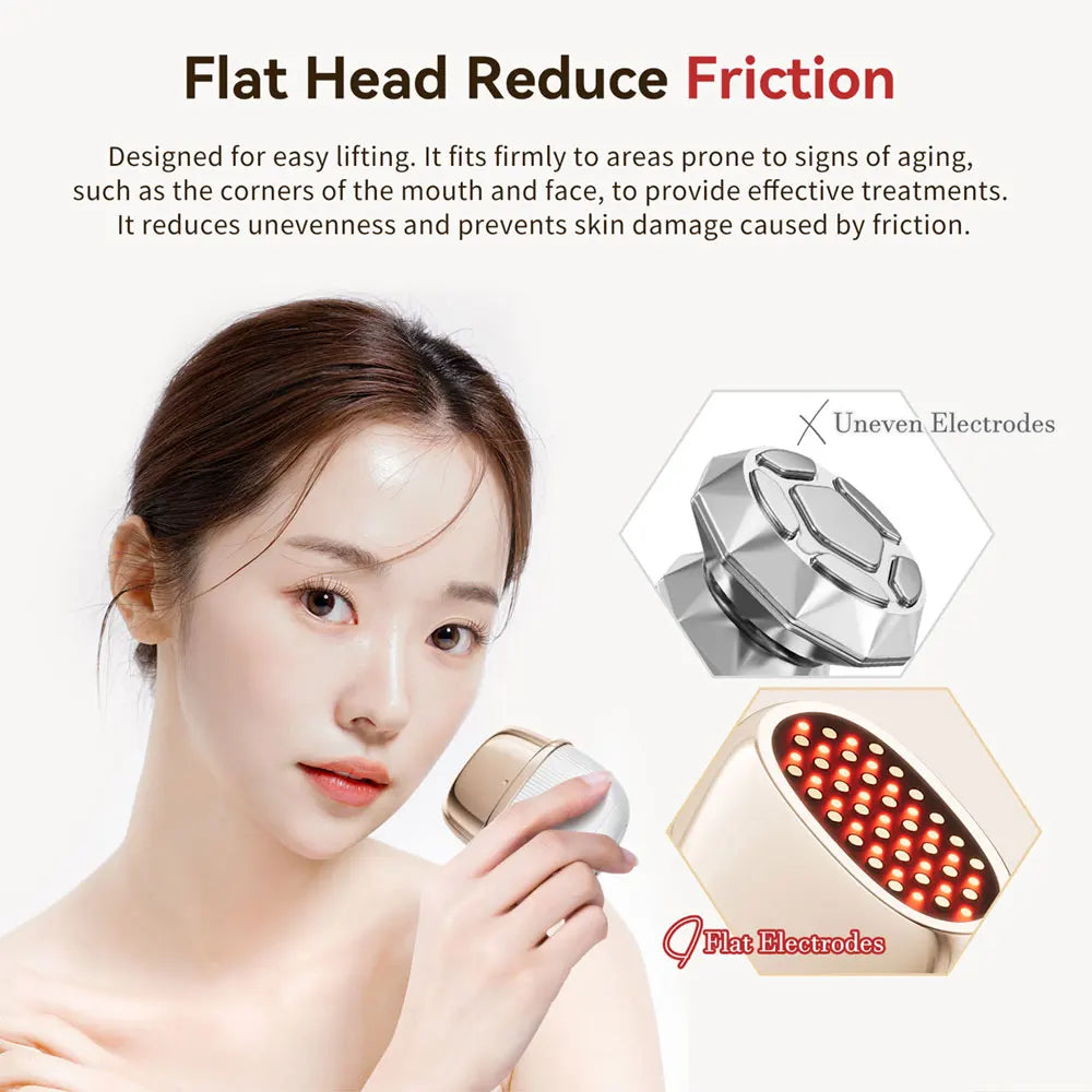Massaggiatore Viso – Dispositivo Lifting Antirughe con LED