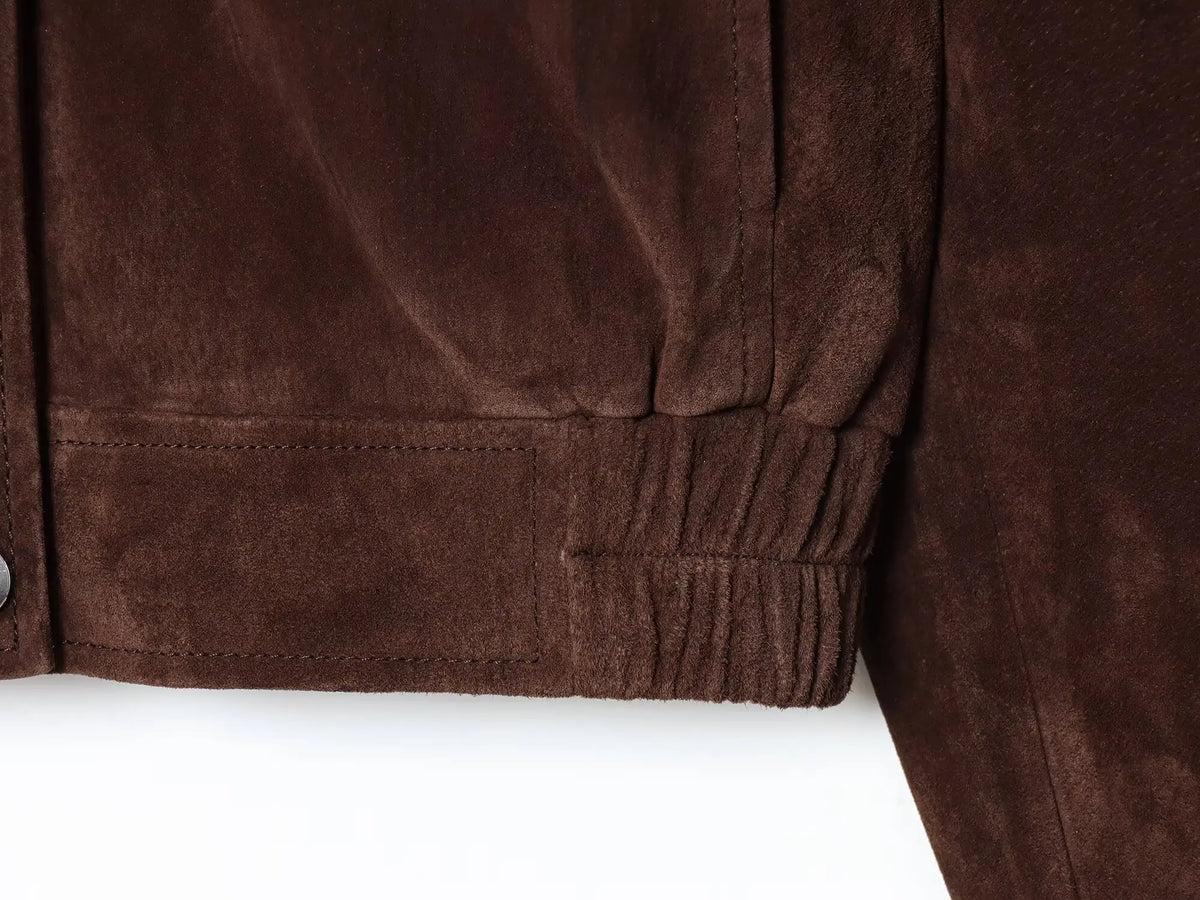 Giacca donna con grandi tasche, zip e collo alto - foto 15 della galleria