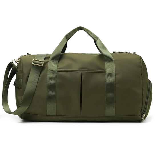 Borsa palestra donna 2025 – duffel leggero con scomparto scarpe, impermeabile e grande capienza