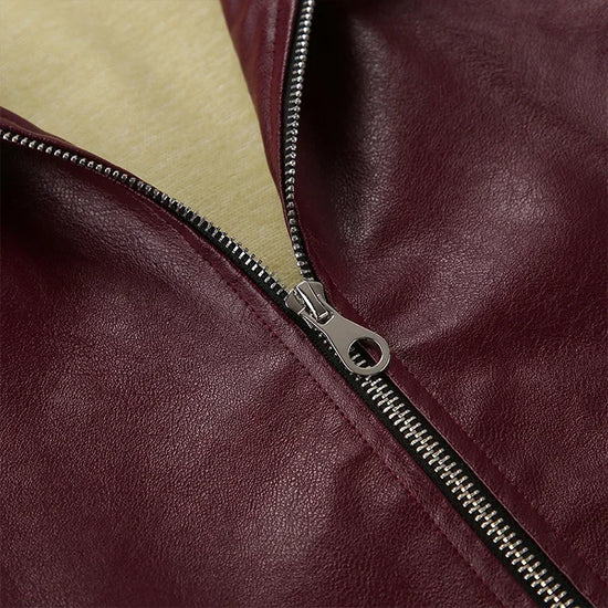Giacca Donna in Similpelle con Zip e Colletto - immagine 11