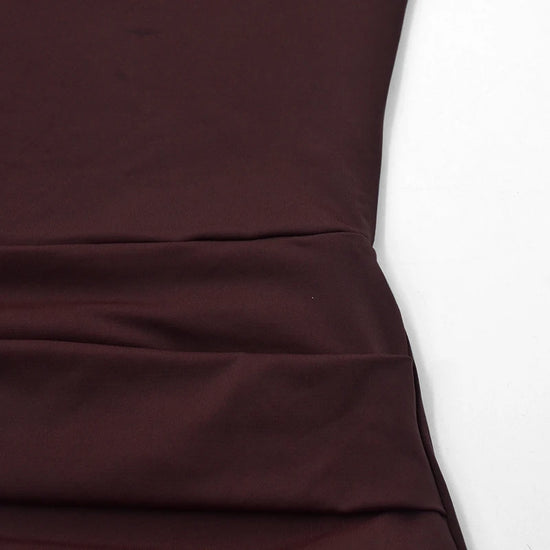 Sexy Mini Dress Donna Estivo – Bodycon Halter V‑Neck Backless 2025