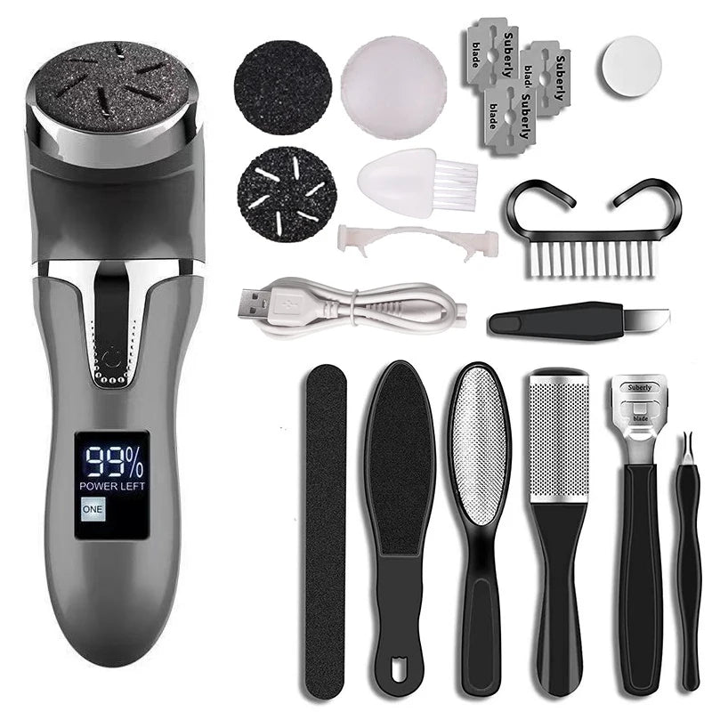 Rimuovi Calli Elettrico per Piedi – Pedicure Professionale Levigatore Talloni