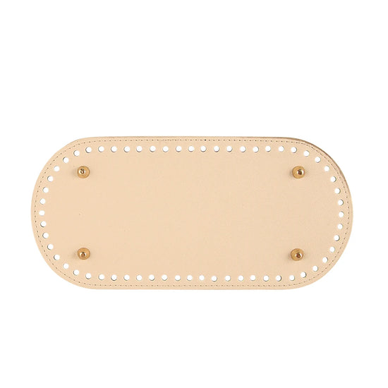 Fondi in PU Leather per Borsa DIY – 5 Taglie, Base Porta Borsa da Cucire per Borse all’Uncinetto, Parti Accessori Fai-da-Te