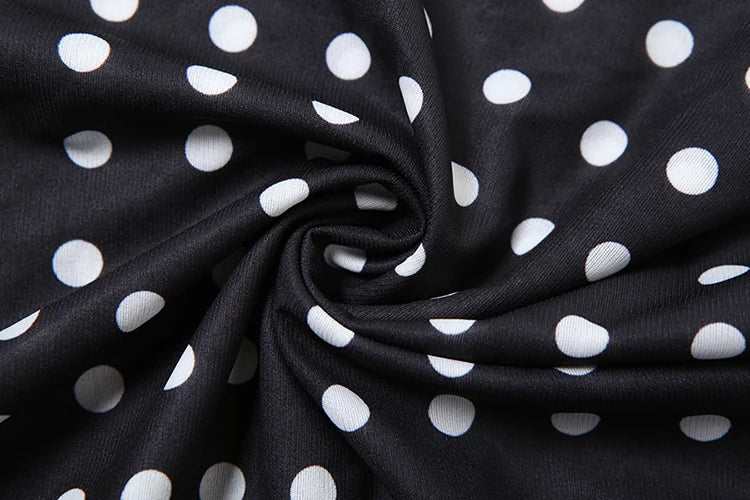 Weird Puss Polka Dots Print T-Shirts Women Summer Trend Skew Collar Off Shoulder Backless Street Fashion Trend Ruched Crop Tops