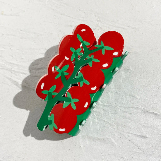 Pinza Capelli Frutta Kawaii – Clip Acrilica Grande Donna