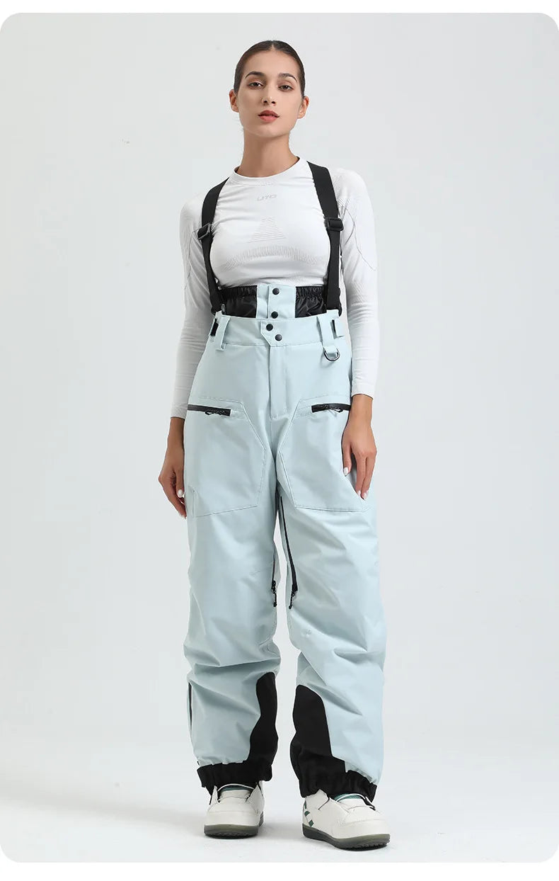 Pantaloni da neve donna 2025 impermeabili e antivento – snow pants termici tecnici per sci, snowboard e attività all’aperto