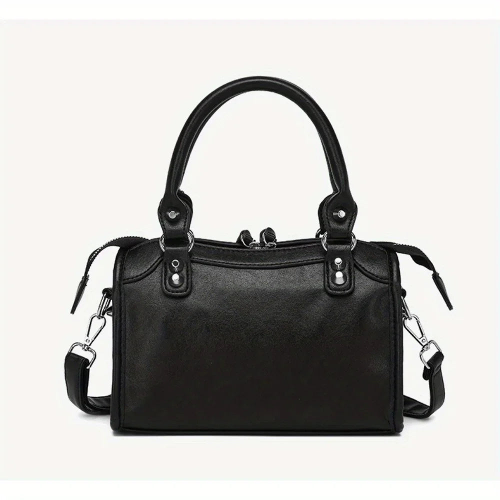 Borsa tote donna in similpelle dal look retrò – grande capacità, perfetta per il lavoro, lo shopping e l’ufficio 2025